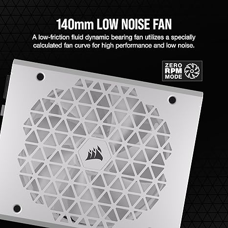 Corsair RM1200X Gold Fully Modular PSU White Corsair RM1200X Gold Fully Modular PSU White